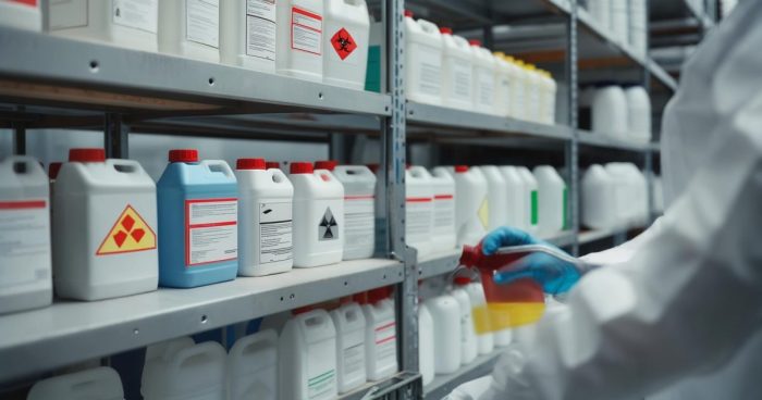 Storage techniques for chemical and hazardous products, Grupo Cemesa